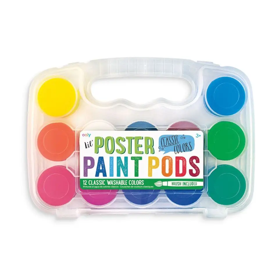 Lil' Paint Pods Poster Paint